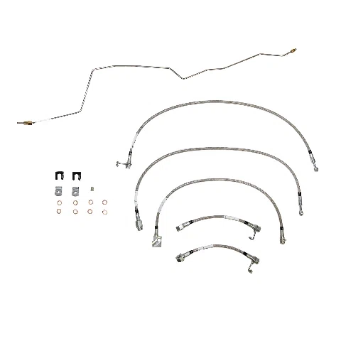 2001 - 2002 Dodge Ram 2500 Brake Hose Kit - HSK0051SS